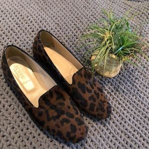 JCrew Cheetah loafers